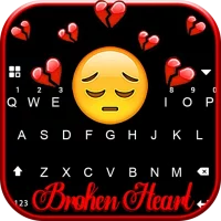 الكيبورد Broken Heart Emoji