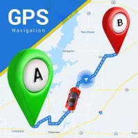 GPS وخرائط بدون اتصال وإرشادات